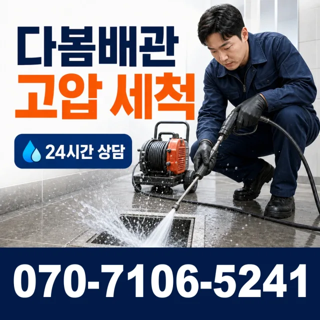 서울 금천구 독산제2동 배관청소 상담 이미지 4